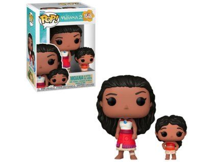 Funko Pop! 1546 Disney Moana 2 Moana and Little Sis Simea
