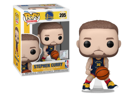 Funko Pop! 205 NBA Warriors Stephen Curry