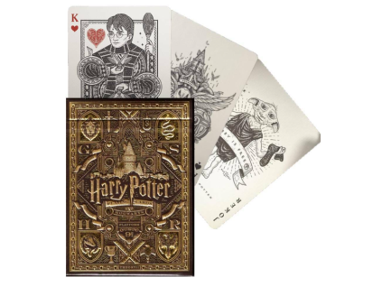 Hrací karty Harry Potter žluté Mrzimor