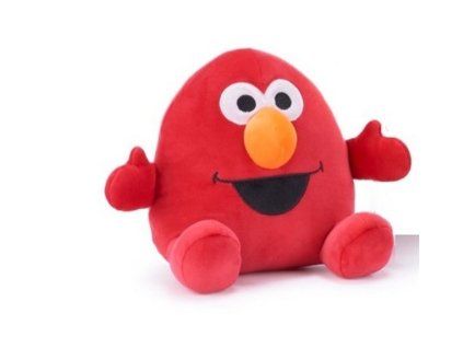 Plyšák Squashy Sesame Street červený 21cm