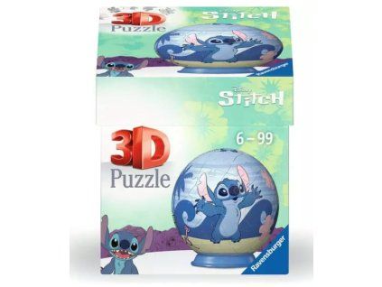 Puzzle 3D Disney Stitch 54dílků