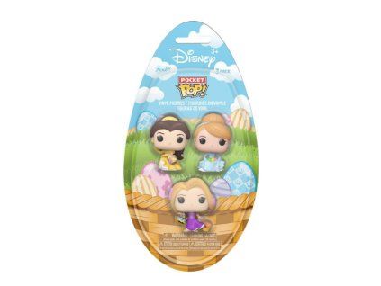 Disney Funko Pocket POP! 3Pack Egg Princess 4cm