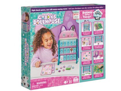 Domek plný her Gábinin kouzelný domek 8v1