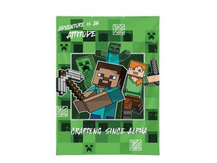 Plakát Minecraft Crafting Since Alpha 125x85cm