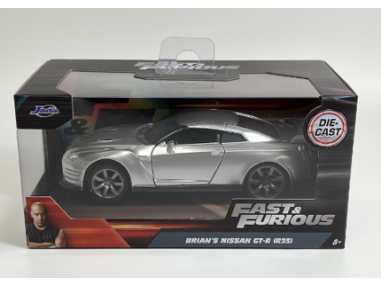 Auto Fast and Furious Brians Nissan GT R R35z