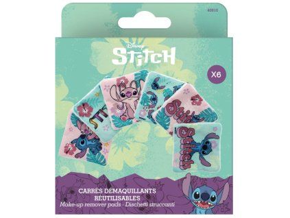 Opakovaně použitelné odličovací tamponky Stitch 6ks