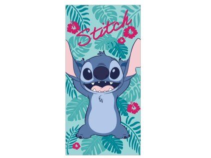 Osuška Disney Stitch tyrkysová 70x140cm