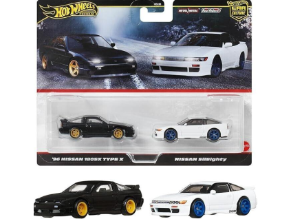 Hot Wheels Premium Car Culture 96 Nissan 180SX Type X and Nissan Sileighty