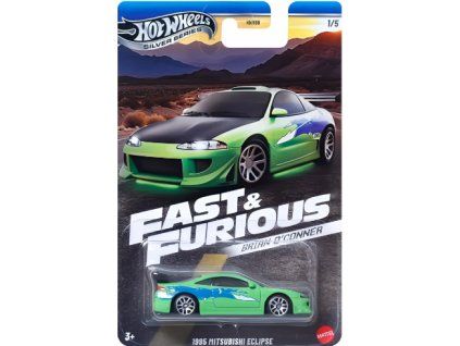 Hot Wheels Silver Series Fast and Furious Brian Oconner 1995 Mitsubishi Eclipse
