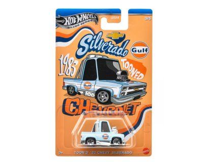 Hot Wheels Tooned Gulf Racing 1983 Chevrolet Silverado