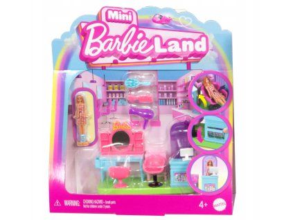 Mini Barbieland Kadeřnictví