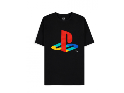 Tričko PlayStation Logo černé