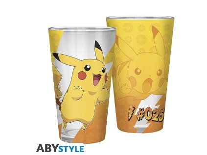 Sklenice Pokémon Pikachu 400ml