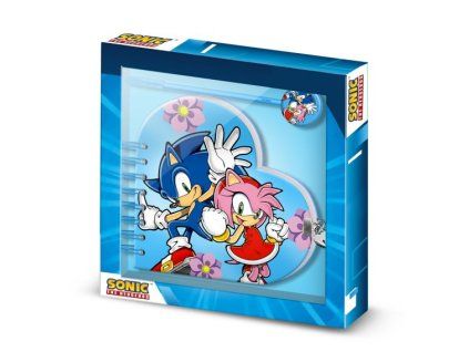 Zápisník Sonic s propiskou