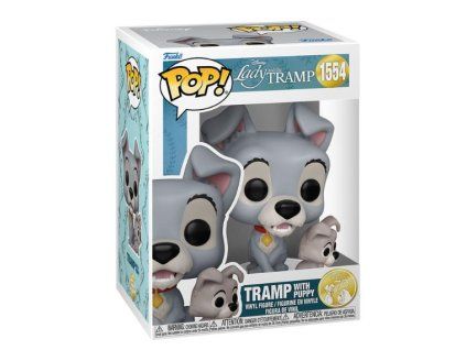 Funko Pop! 1554 Disney Lady and The Tramp Tramp With Puppy