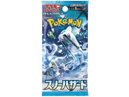Pokémon TCG Balíček karet Scarlet and Violet Snow Hazard JAP