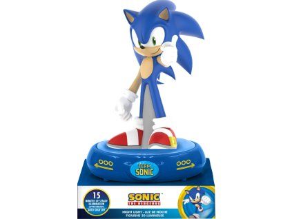 Lampička Sonic 3D