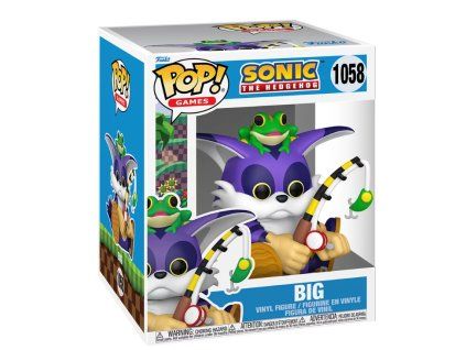 Funko Pop! 1058 Super Sonic The Hedgehog Big