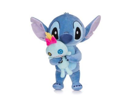 Plyšák Stitch a Scrump 30cm