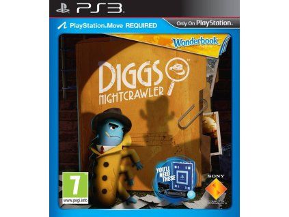 PS3 Wonderbook Diggs Nightcrawler CZ