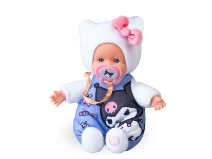 Panenka Hello Kitty Nenuco fialová 15cm