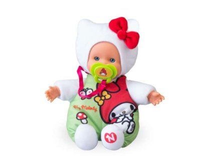 Panenka Hello Kitty Nenuco zelená 15cm
