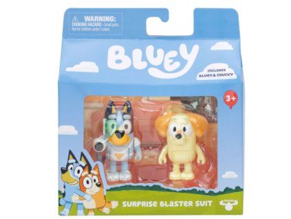 Figurky Bluey Surprise Blaster Suit 2ks