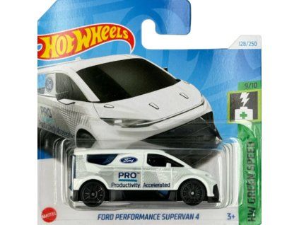 Hot Wheels Ford Performance Supervan 4 bílý