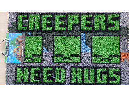 Rohožka Minecraft Creepers need hugs