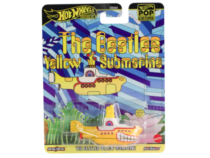 Hot Wheels Premium Pop Culture The Beatles Yellow Submarine