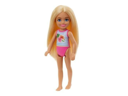 Barbie Club Chelsea Beach v květinových plavkách