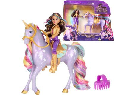 Figurky Jednorožčí Akademie Sophia a Light Magic Wildstar