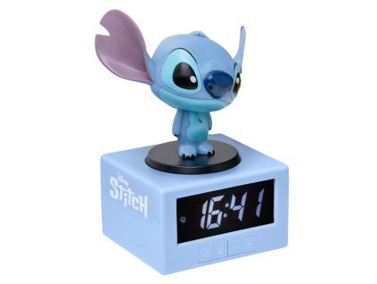 Budík se světlem Disney Stitch