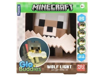 Lampička Minecraft Vlk