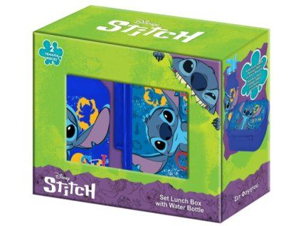 Set Svačinový box s láhví Stitch