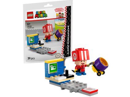 Lego 30702 Super Mario Kart Toad Pit Stop Nové