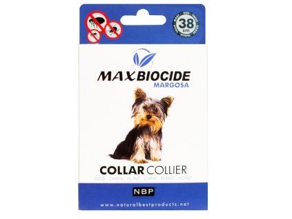 Max Biocide Margosa Antiparazitní obojek pro psy 38cm