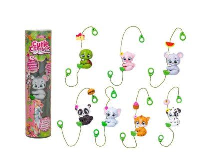 Lezoucí zvířátko Cutie Climbers Random