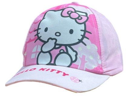 Kšiltovka Hello Kitty světlá 53cm