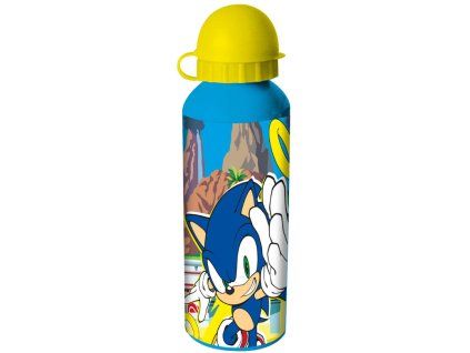 Hliníková láhev Sonic The Hedgehog žlutá 500ml