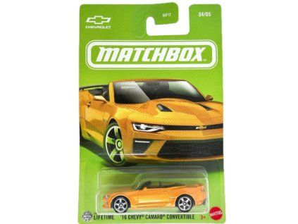 Matchbox Chevrolet 16 Chevy Camaro Convertible