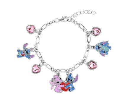 Náramek Stitch a Angel Láska