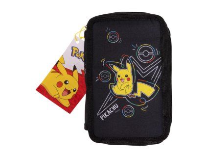 Dvoupatrový penál Pokémon Neon 2 s výbavou