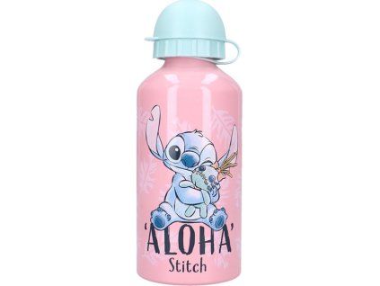 Láhev Lilo a Stitch Aloha růžová