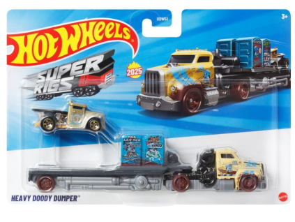 Hot Wheels Super Rigs Heavy Doody Dumper