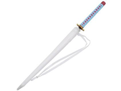Katana Demon Slayer Mitsuri Kanroji modrá