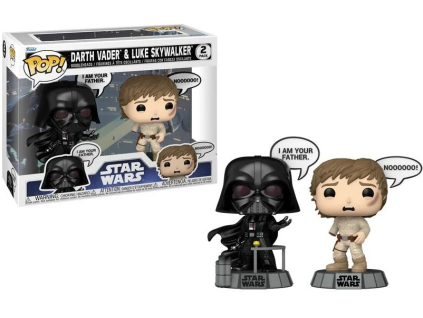 Funko Pop! 2 pack Star Wars Darth Vader and Luke Skywalker