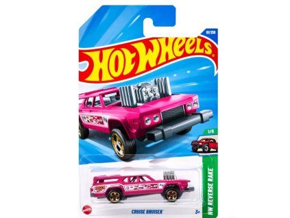 Hot Wheels Cruise Bruiser růžový