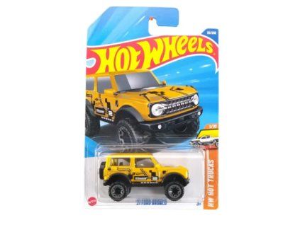 Hot Wheels 21 Ford Bronco žlutý
