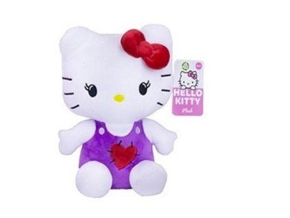 Plyšák Hello Kitty Halloween se srdcem 23cm Nové